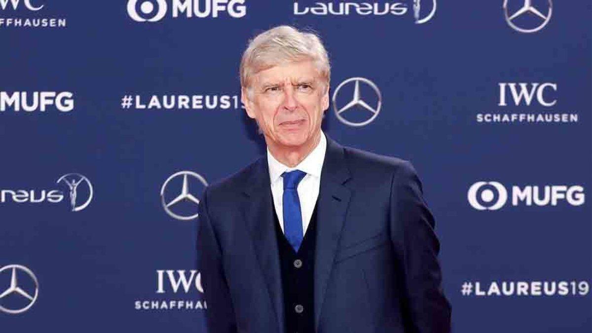 Wenger en la gala de Laureus
