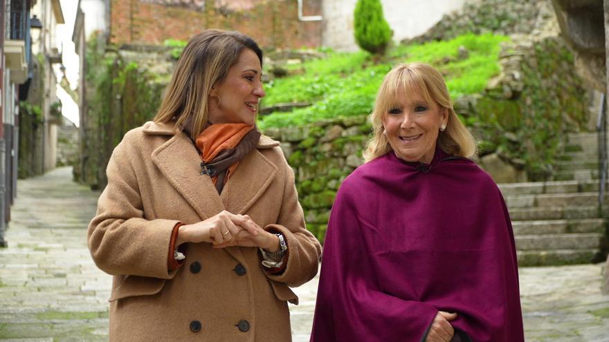 Esperanza Aguirre namora desta vila galega: «É unha das máis fermosas de España»