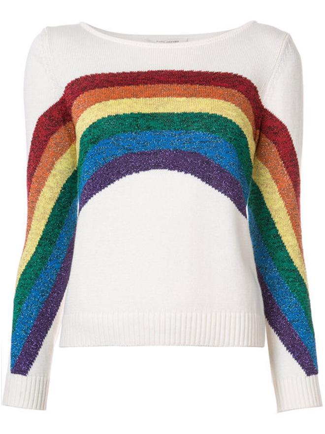 Suéter con arcoiris de Marc Jacobs