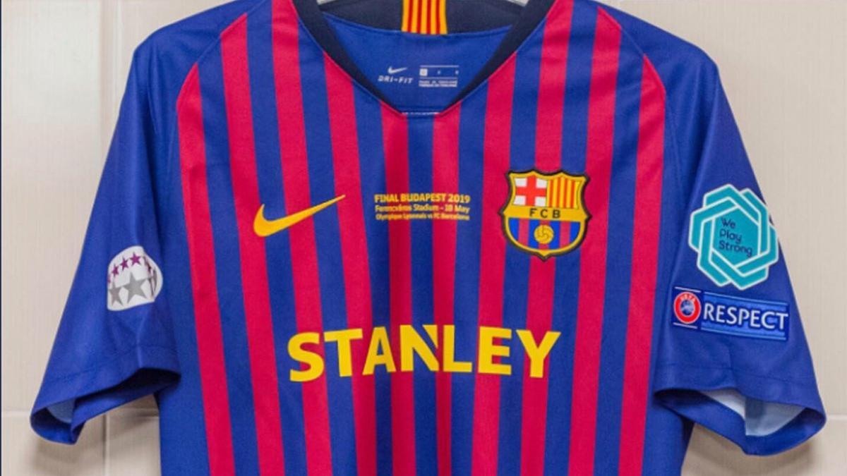 La camiseta del Barça Femenino para la final de Champions