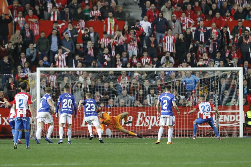 El derbi asturiano, en imágenes