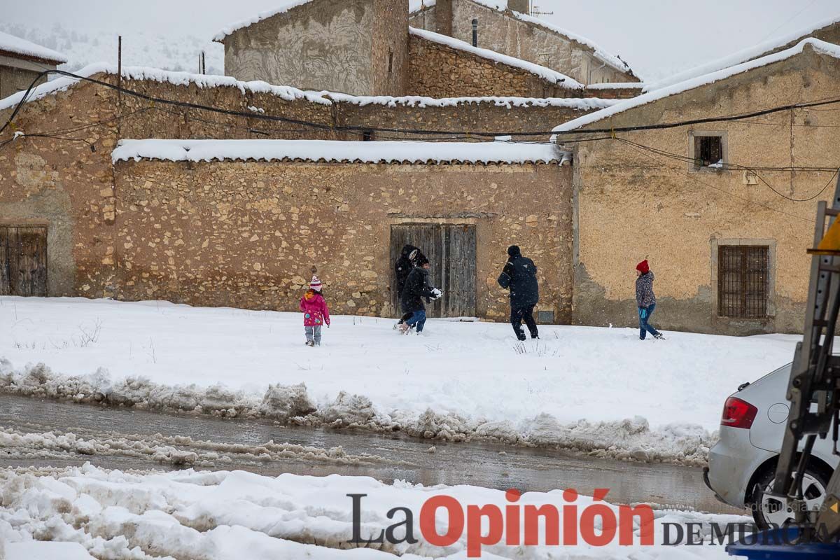 La comarca del Noroeste ofrece una estampa invernal