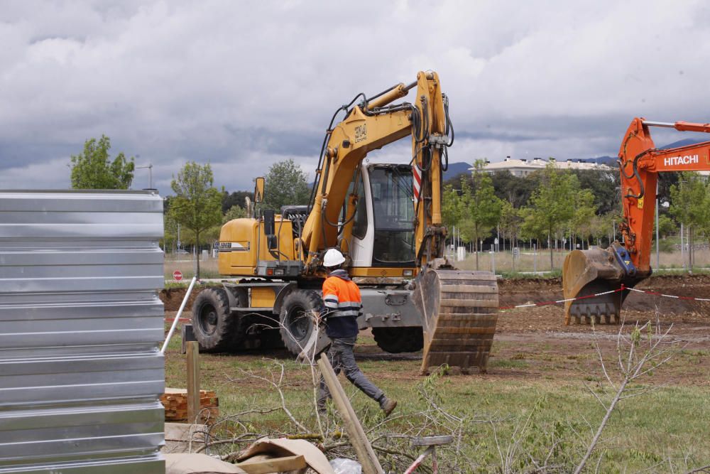 Comença la construcció dels primers 139 habitatges del Pla de Baix Domeny