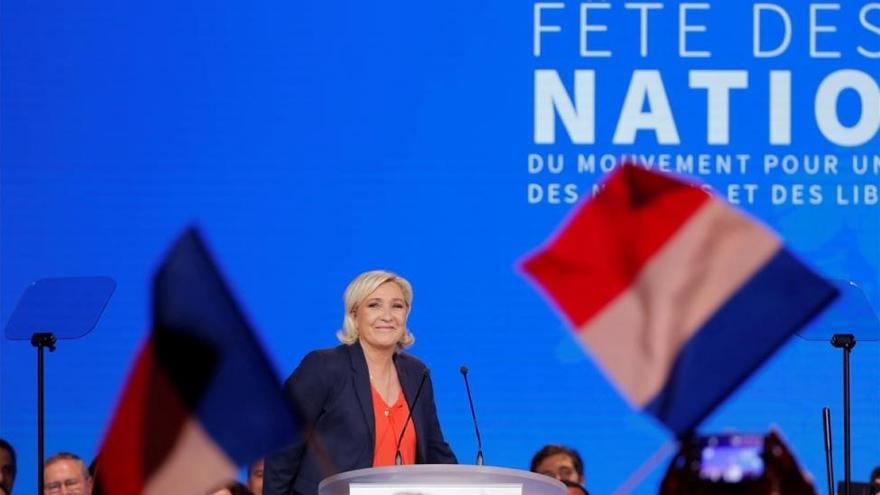 Le Pen aspira a que la extrema derecha gane las europeas del 2019