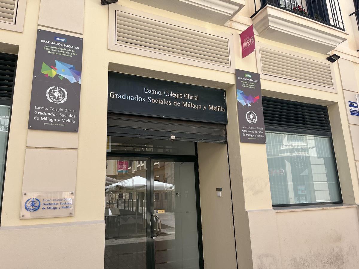 Sede del Colegio Oficial de Graduados Sociales de Málaga y Melilla