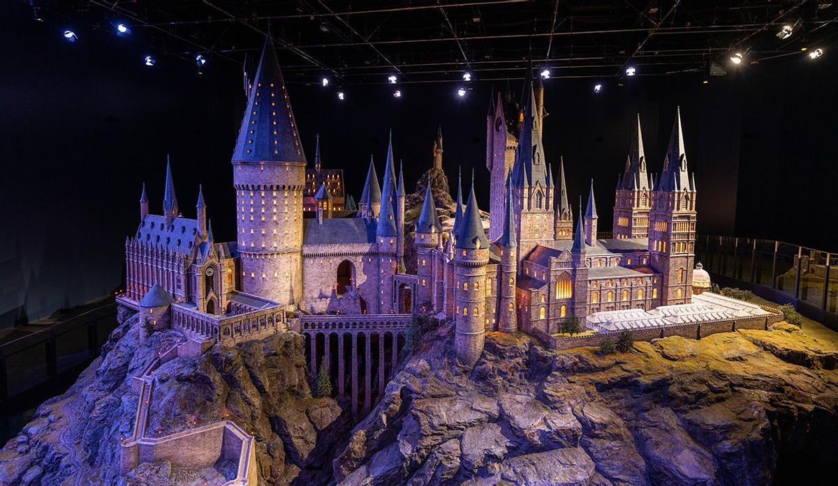 Maqueta a escala del castillo Hogwarts