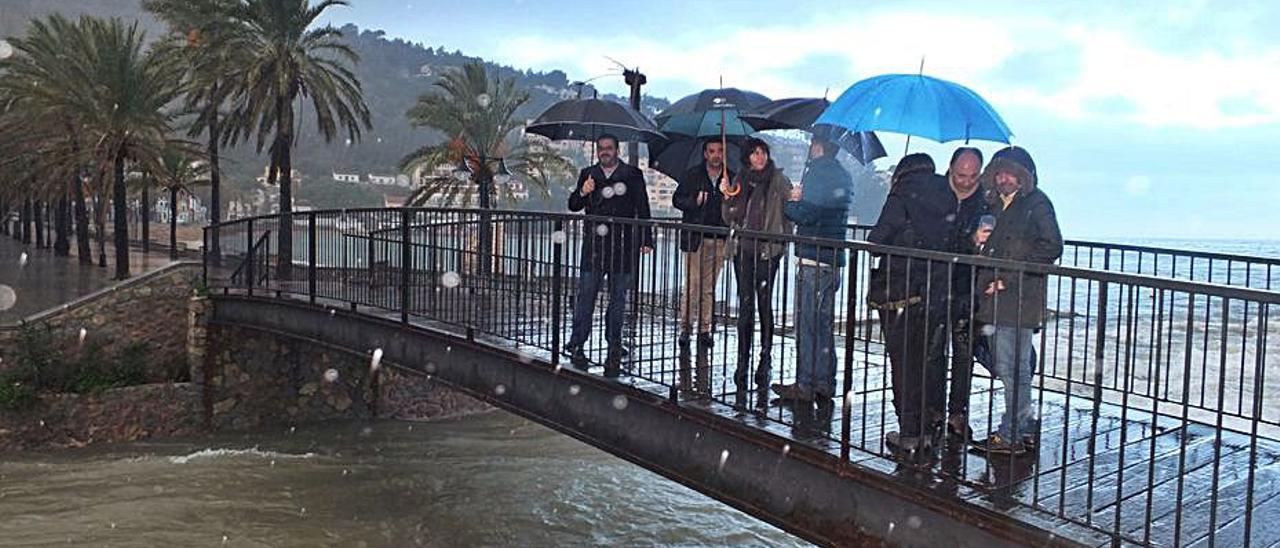 El torrente Major, tras una tormenta el pasado año 2016.