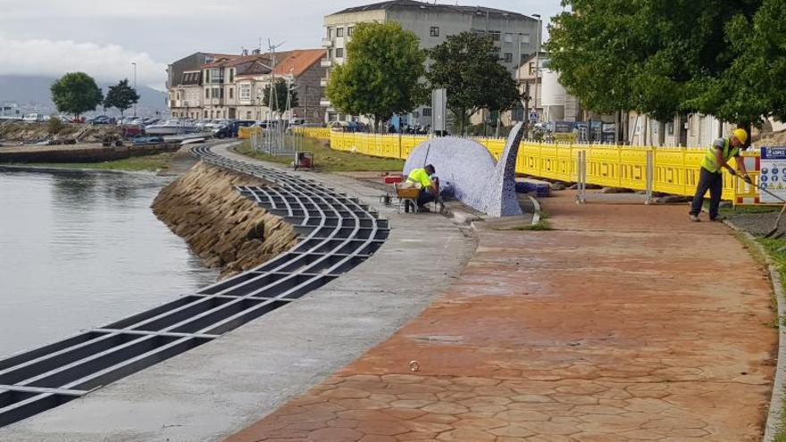 El nuevo paseo de O Con ya muestra su pasarela volada - Faro de Vigo - Vimarsana News
