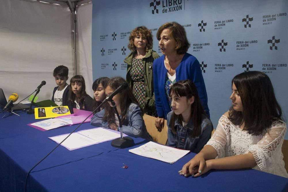 Inauguración de la feria del libro de Gijón