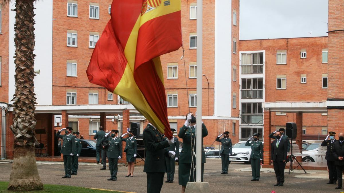 Celebración de la creación de la Guardia Civil