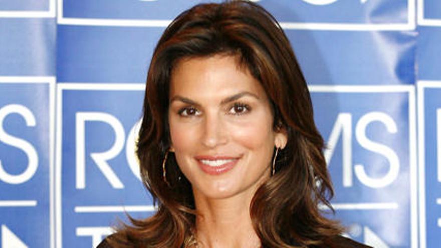 La modelo Cindy Crawford.