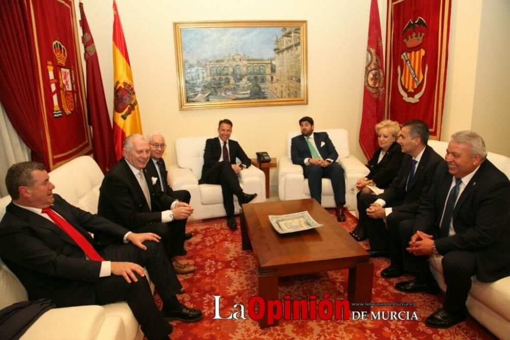 Fernando López Miras da el pregón de la Semana Santa en Lorca