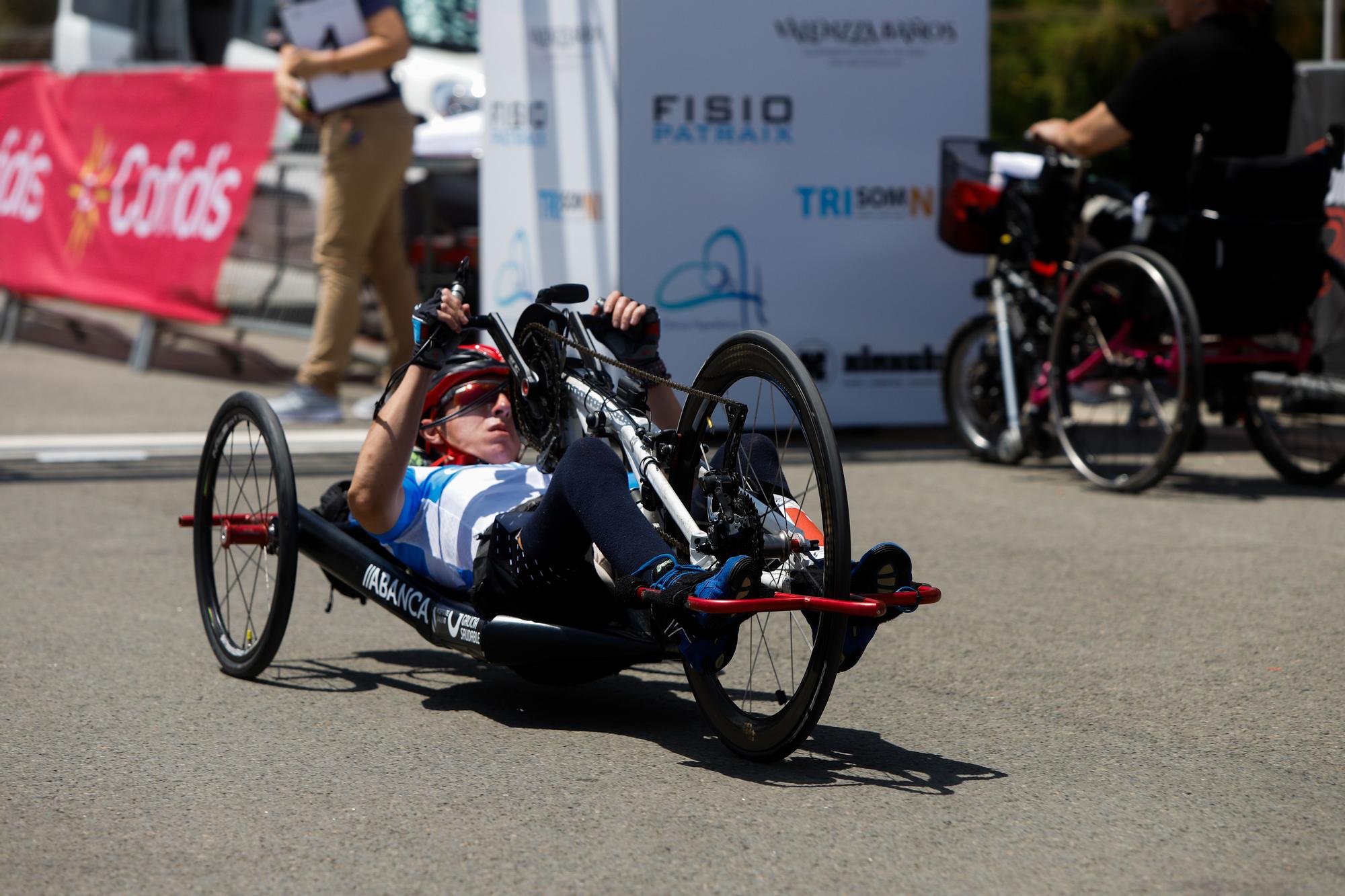 Así han sido las pruebas de ciclismo adaptado en La Marina