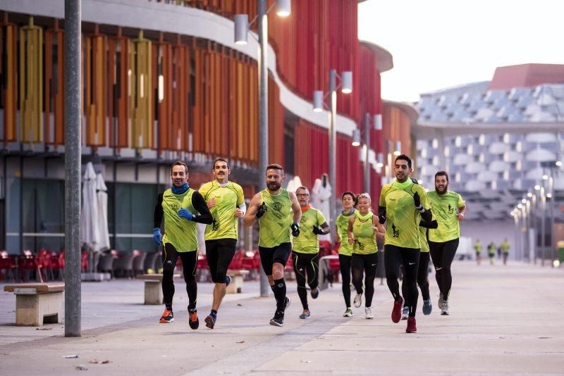 Los componentes de Run&Fun preparan la maratón de Valencia