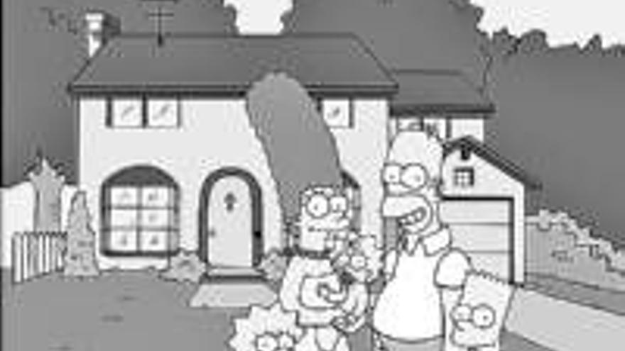 A-3 rinde homenajea ´Los Simpson´