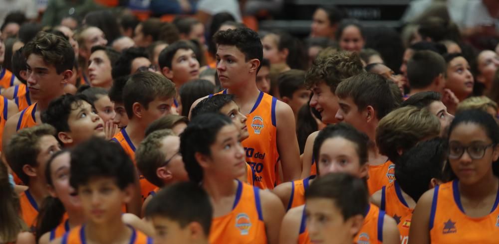 La presentación del Valencia Basket, en imágenes