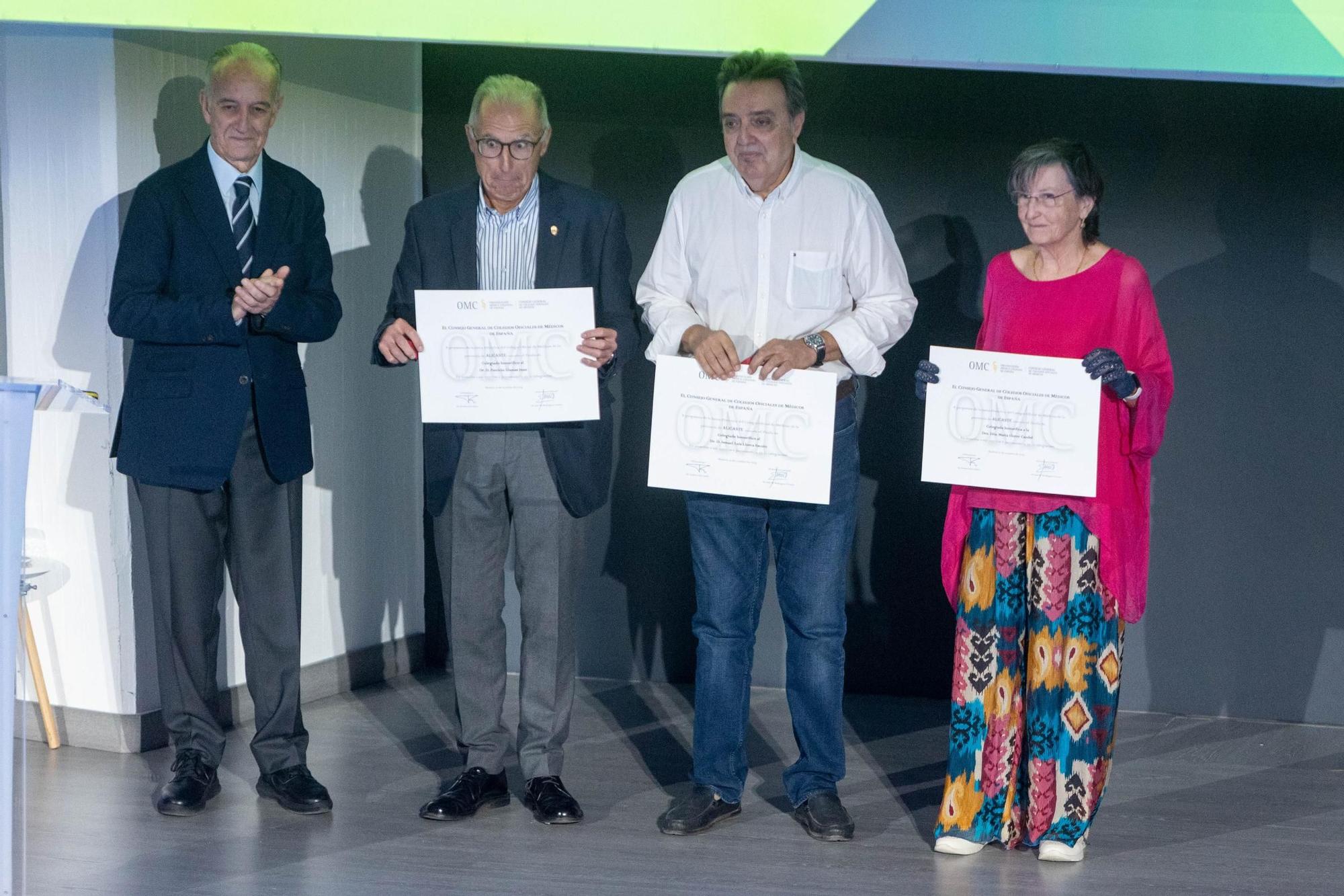 Distinciones a los médicos senior en Alicante