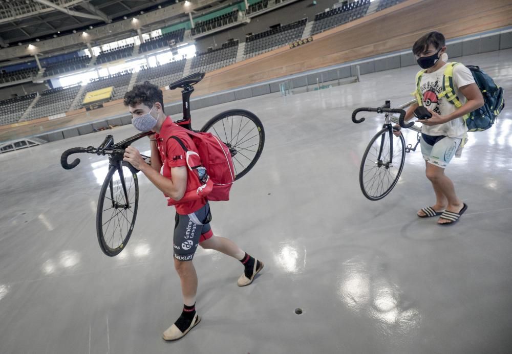 Los ciclistas de Baleares vuelven al Velòdrom