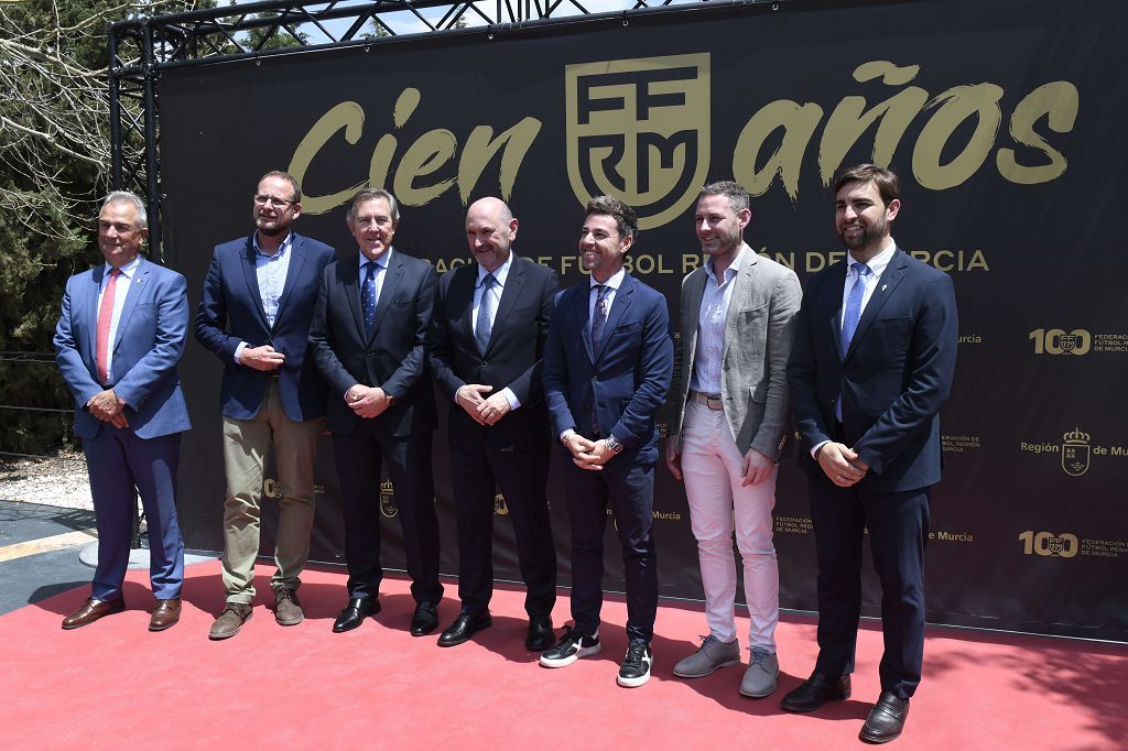 Las imágenes de la gala por los 100 años de la Federación Murciana de Fútbol
