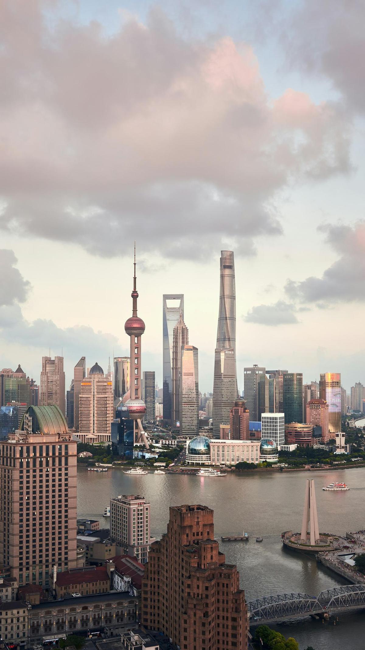 Los rascacielos de Shanghai revelan lo futurista que es la ciudad