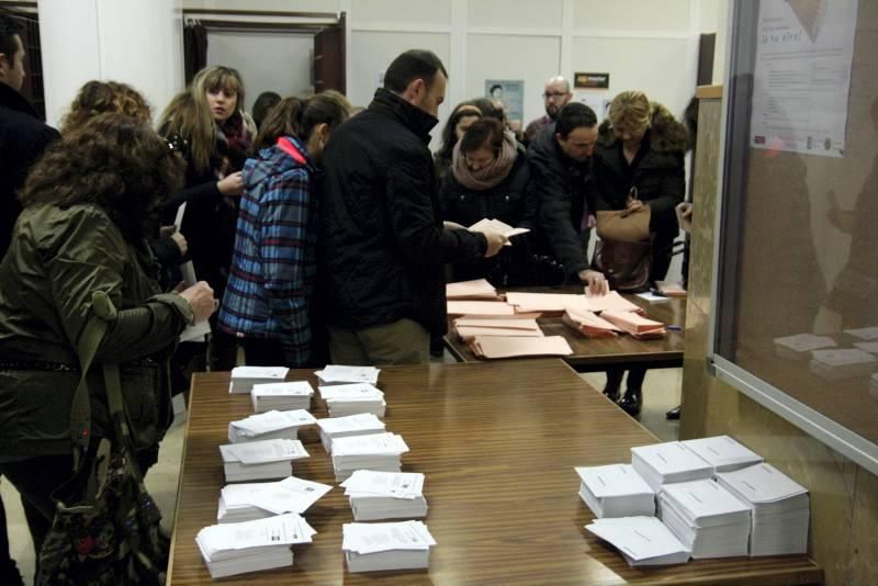 Jornada electoral en Zaragoza