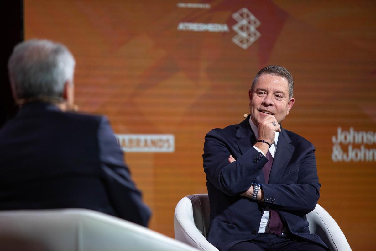 El presidente de Castilla-La Mancha, Emiliano García-Page.