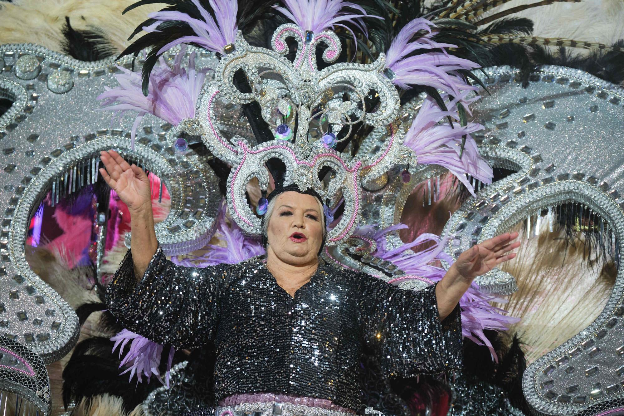 Gala de elección de la reina de los mayores del Carnaval de Santa Cruz de Tenerife 2023