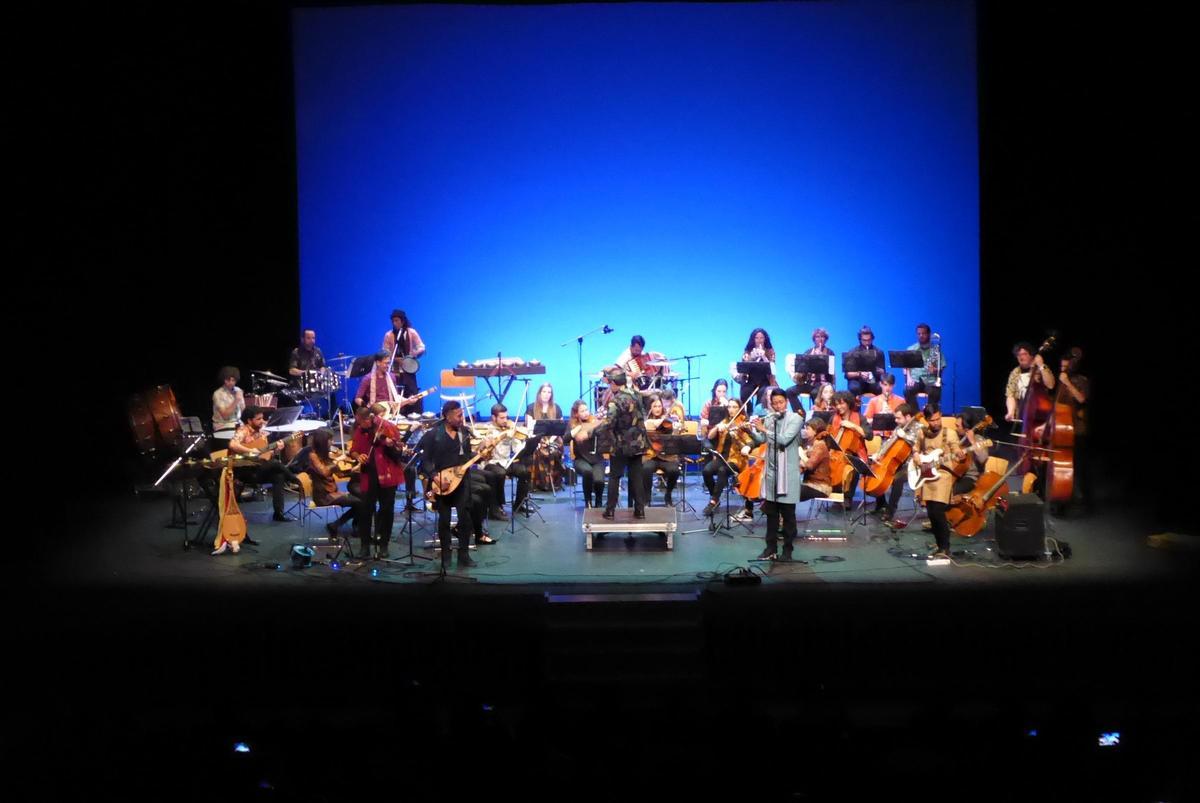 Un concierto en el auditorio poleso