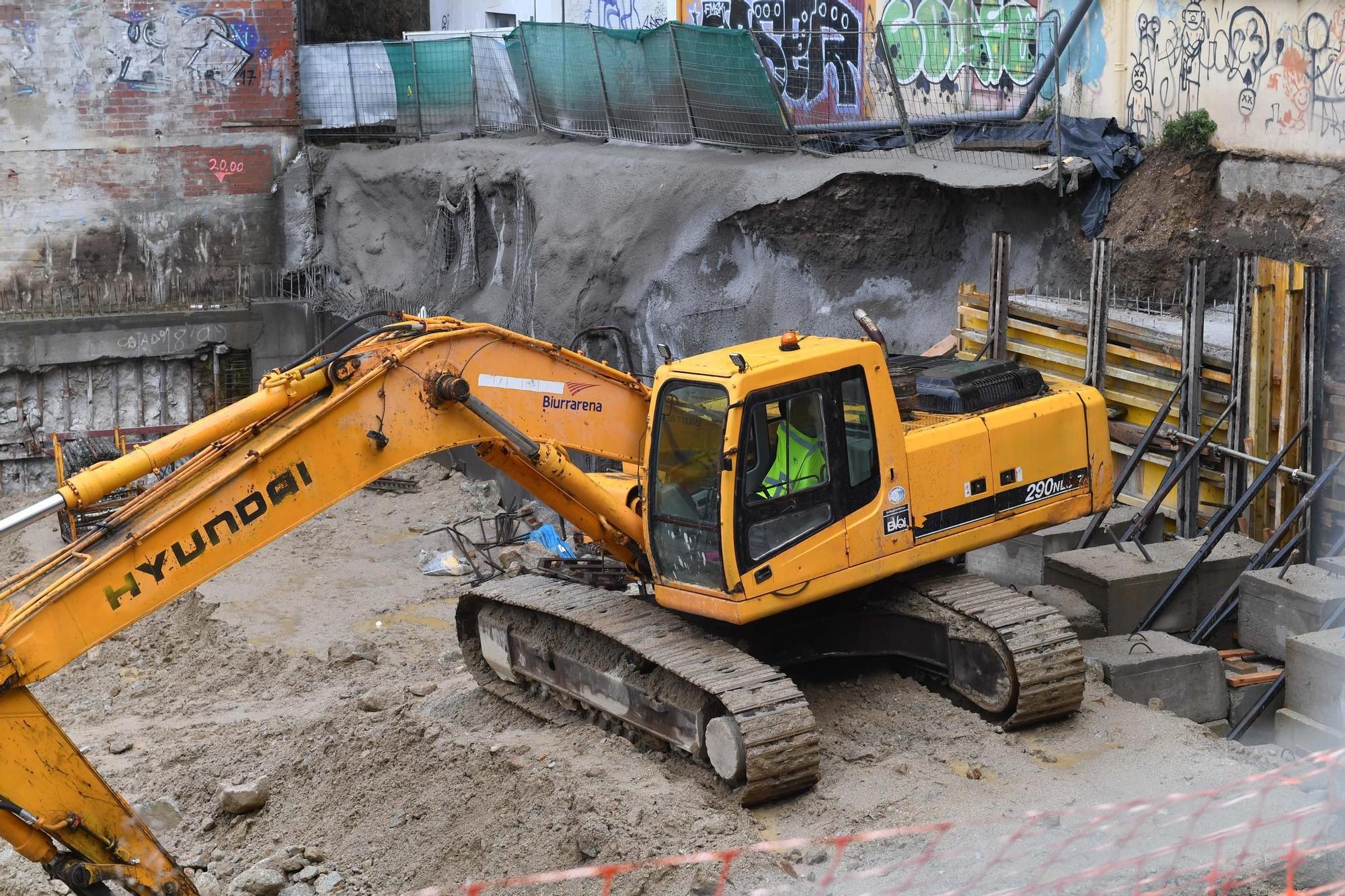 La constructora da por finalizadas las obras de consolidación tras el derrumbe en Rey Abdullah