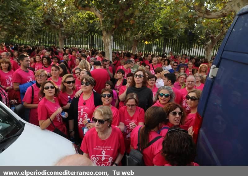 Marcha contra el cáncer de mama en Castellón