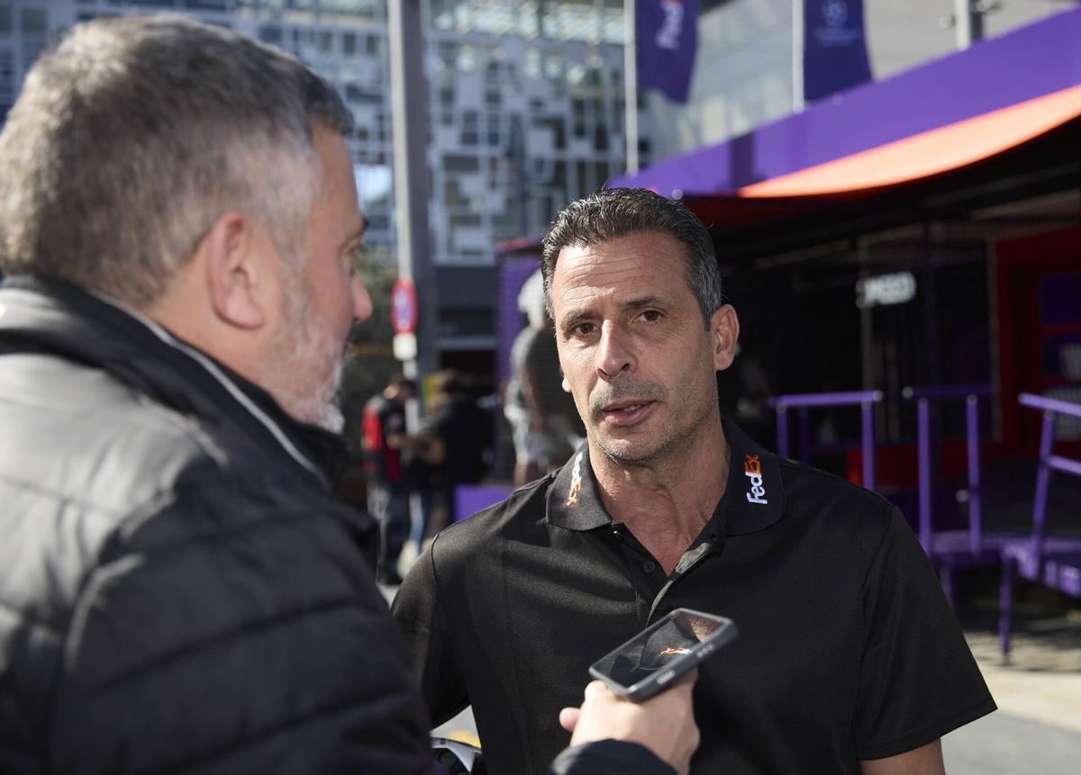 Ludovic Giuly, ex futbolista del Barça, atendió a SPORT en su reciente visita a Barcelona para la Champions