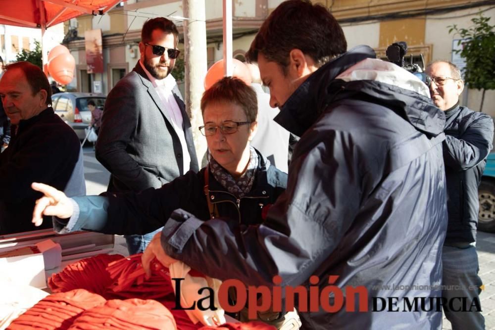 Joaquín López visita Calasparra junto al alcalde J