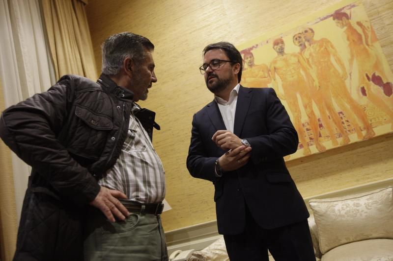 Reunión de Rodríguez Fraga y Antona