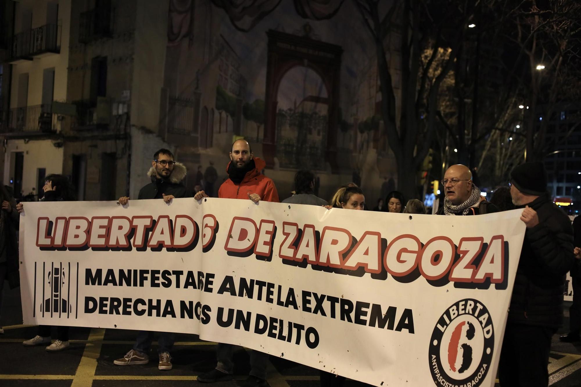 En imágenes | Manifestación por la absolución de los 6 de Zaragoza