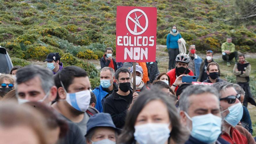 La Xunta tumba la construcción de otro parque eólico en Serra da Groba