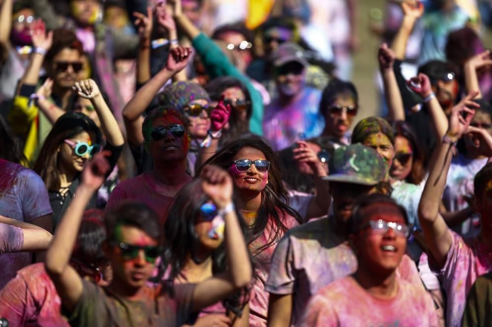 Festival Holi a la Índia