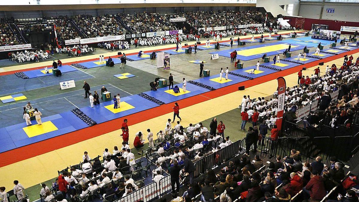 Fiesta del Judo Infantil celebrada en el Ifevi.