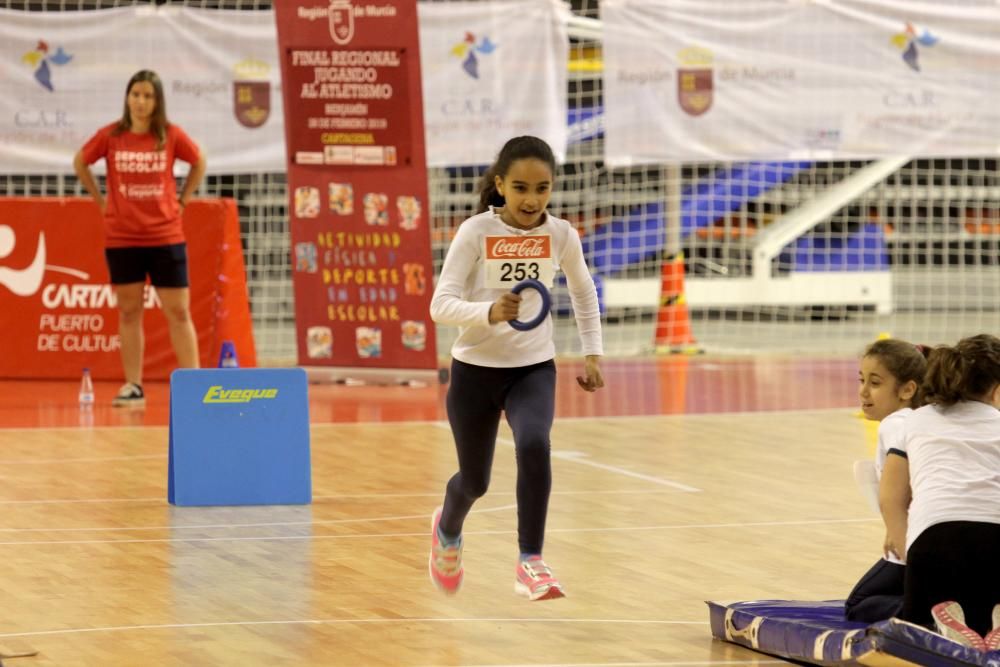 Final regional 'Jugando al atletismo' en Cartagena