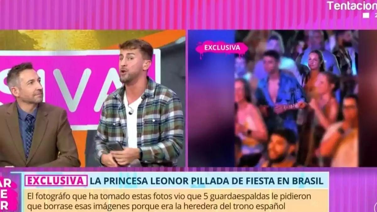 FOTOS PRINCESA LEONOR CARNAVAL BRASIL: Tardear desvela en exclusivas la  imágenes de la princesa Leonor de fiesta en Brasil con un chico: «Besándose  apasionadamente»