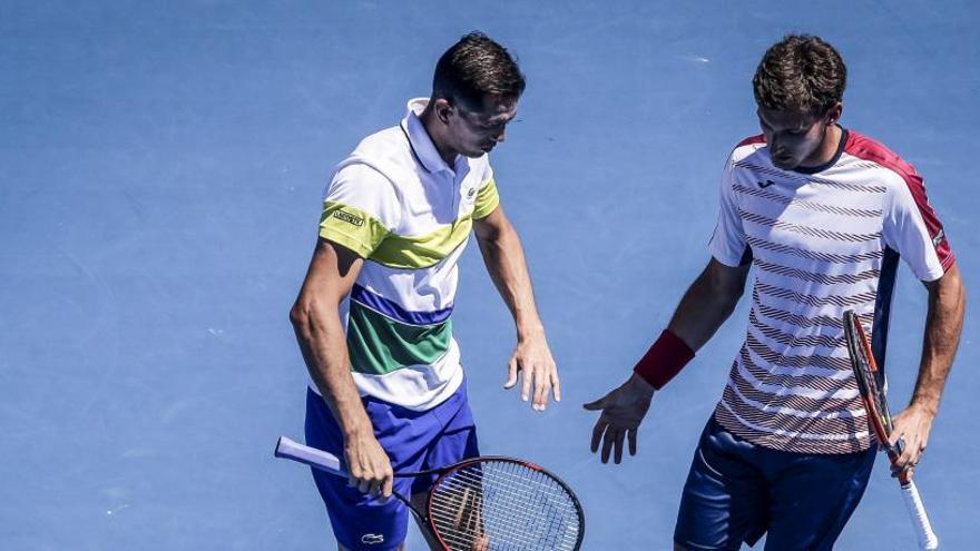 Carreño y García López, en semifinales de dobles en el Open de Australia