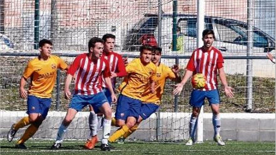 El Girona juvenil va  mostrar oposició al Barça, però va caure davant l&#039;efectivitat visitant.