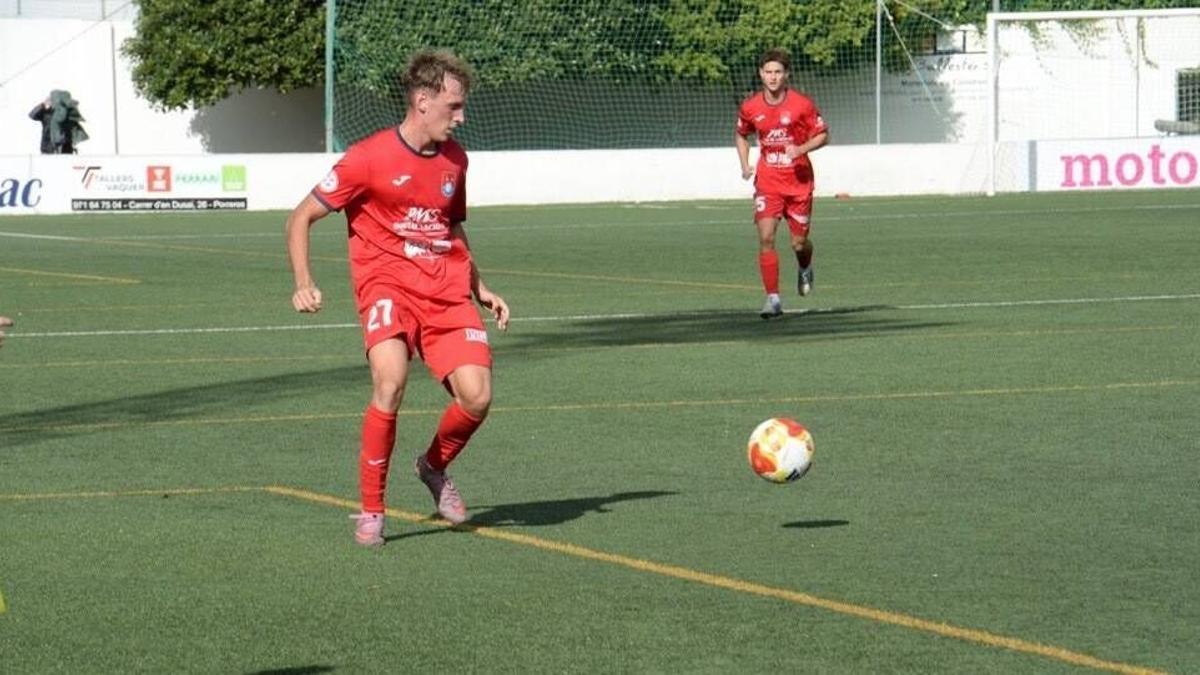 Andreu Binimelis ha salido en el once titular ante el Reus