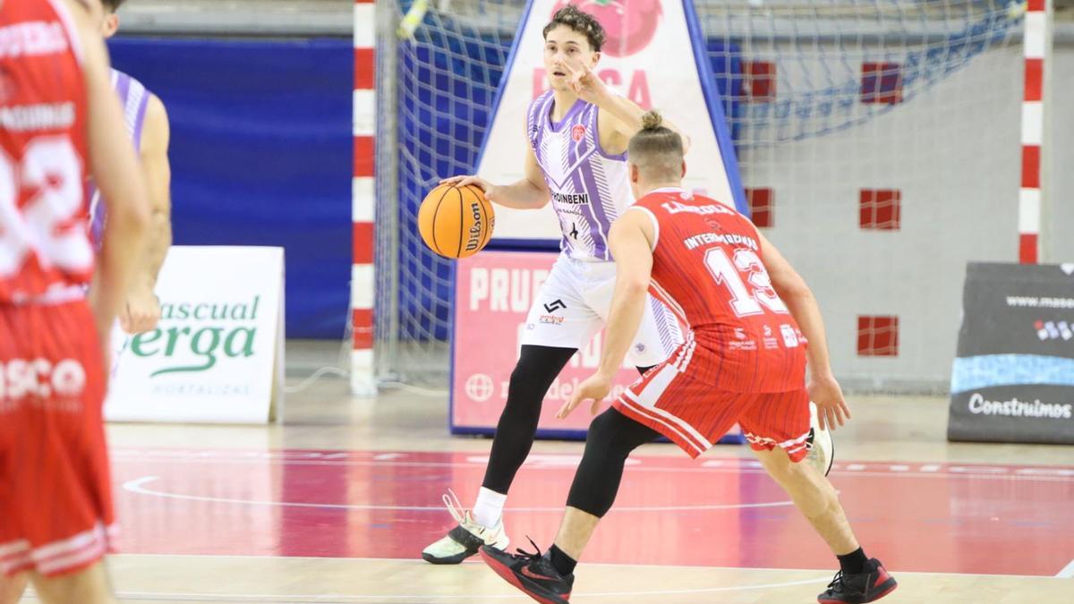 Una imagen del partido que Proinbeni jugó en Benicarló el miércoles