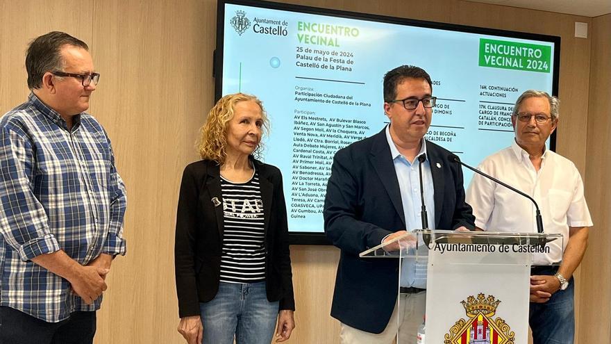 Castelló cita a las asociaciones vecinales en el Palau de la Festa
