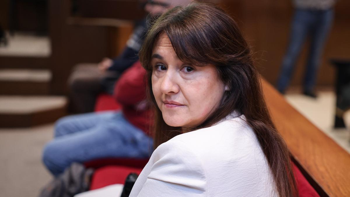 Laura Borràs, en su juicio ante el TSJC