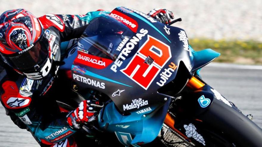 El piloto francés de MotoGP, Fabio Quartararo.