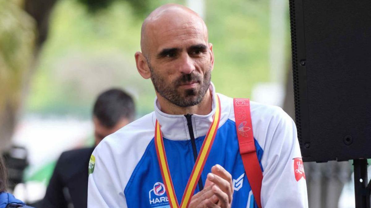 Juan Diego García, en la recepción del ayuntamiento de La Laguna. | | C. LAURITSEN