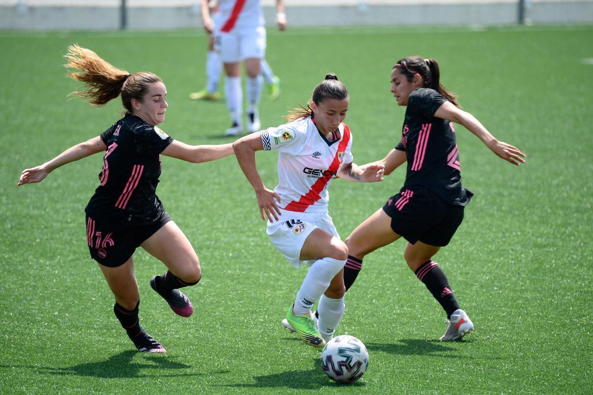 El Rayo femenino milita en la Liga Iberdrola