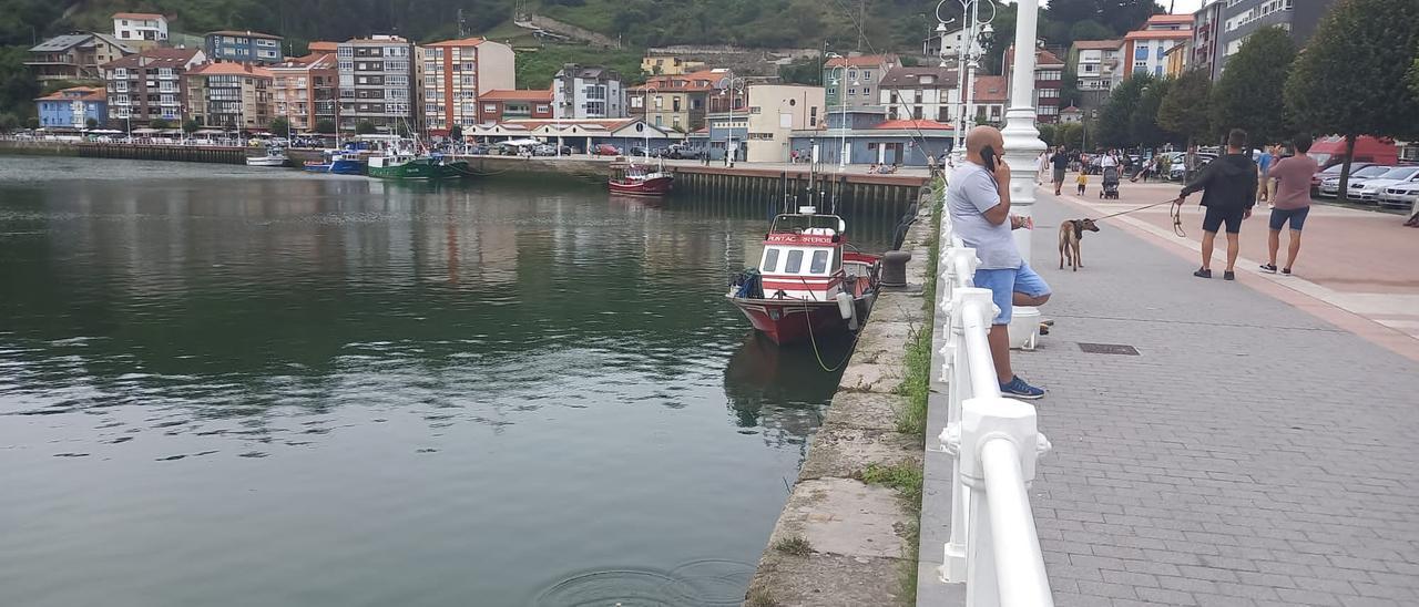 Muelle pesquero de Ribadesella.