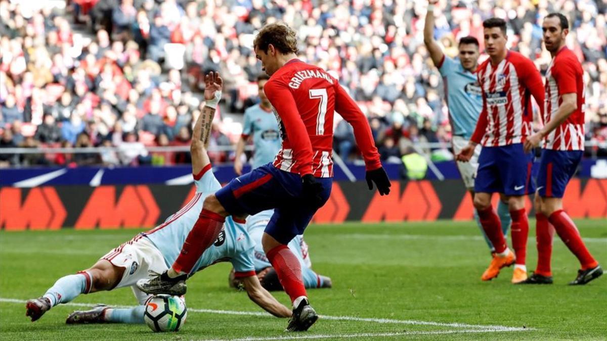 Antoine Griezmann es el jugador más en forma del Atleti